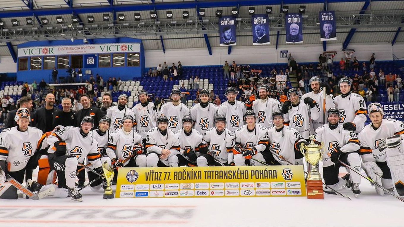 Hokejisti Košíc sa stali víťazmi Tatranského pohára 2024.