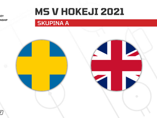 Švédsko vs. Veľká Británia: ONLINE prenos zo zápasu na MS v hokeji 2021 dnes.