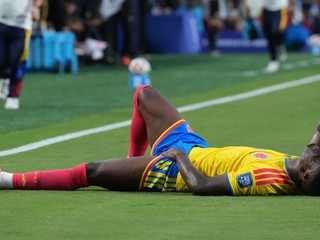 Zranený Jhon Cordoba