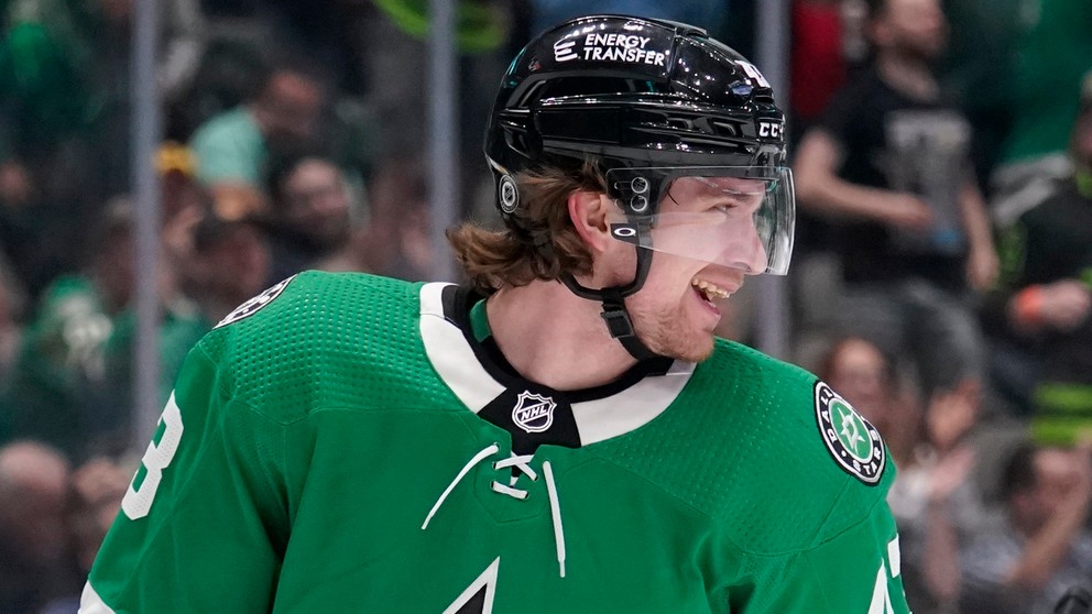 Marián Studenič v drese Dallasu Stars.