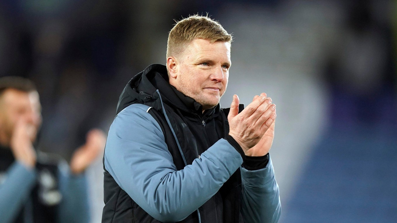 Tréner anglického klubu Newcastle United Eddie Howe. 