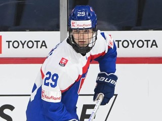 Slovenský útočník Tomáš Chrenko.