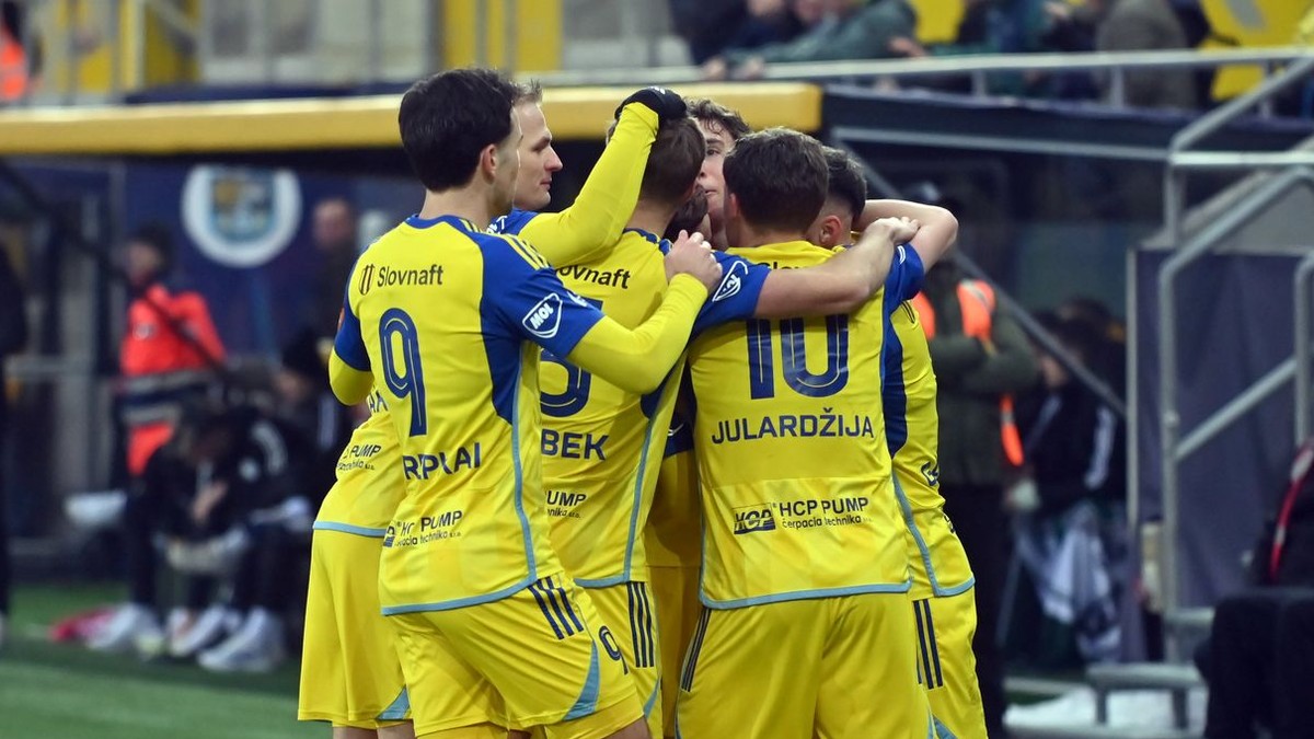 Radosť hráčov FC Košice.