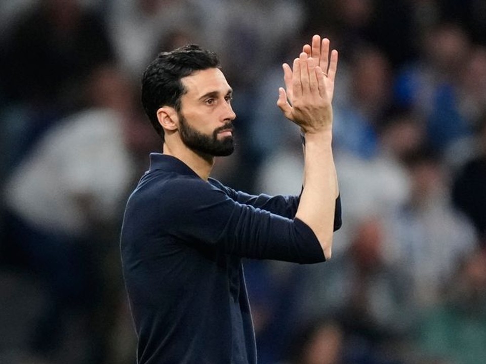 Tréner Alvaro Arbeloa.