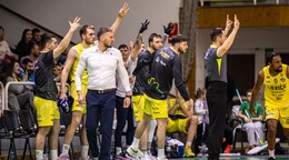 Basketbalisti Patriotov Levice.