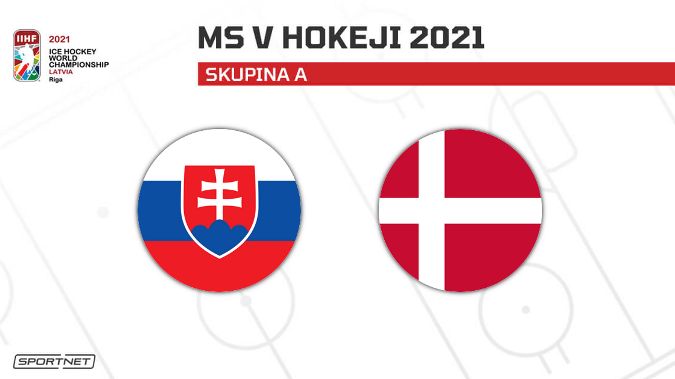 Slovensko vs. Dánsko: ONLINE prenos z piateho zápasu Slovenska na MS v hokeji 2021 dnes.