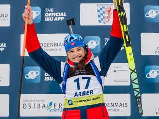 Michaela Straková získala zlatú medailu v šprinte kadetiek MS juniorov 2026.