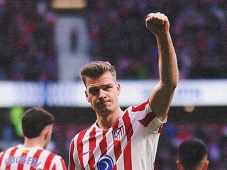 Momentka zo zápasu Atlético Madrid - Mallorca.