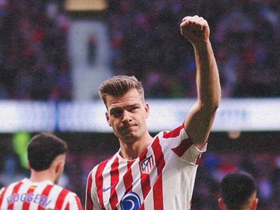 Momentka zo zápasu Atlético Madrid - Mallorca.