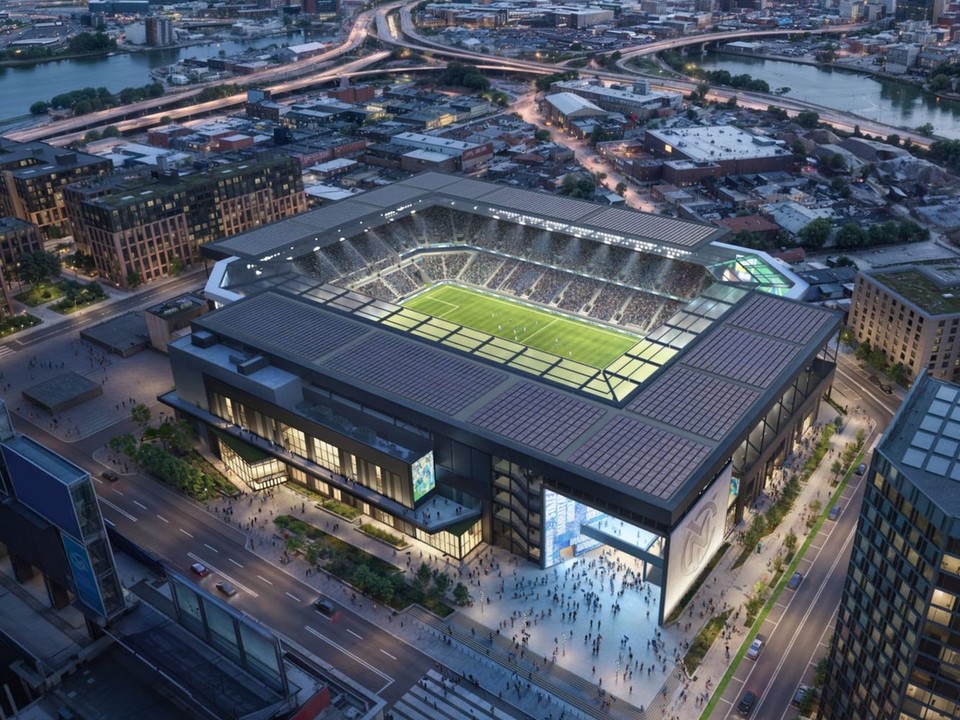 Štadión v New Yorku City.