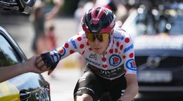 Jonas Vingegaard počas Tour de France 2026.