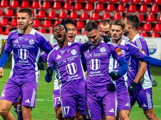 Futbalisti KFC Komárno.