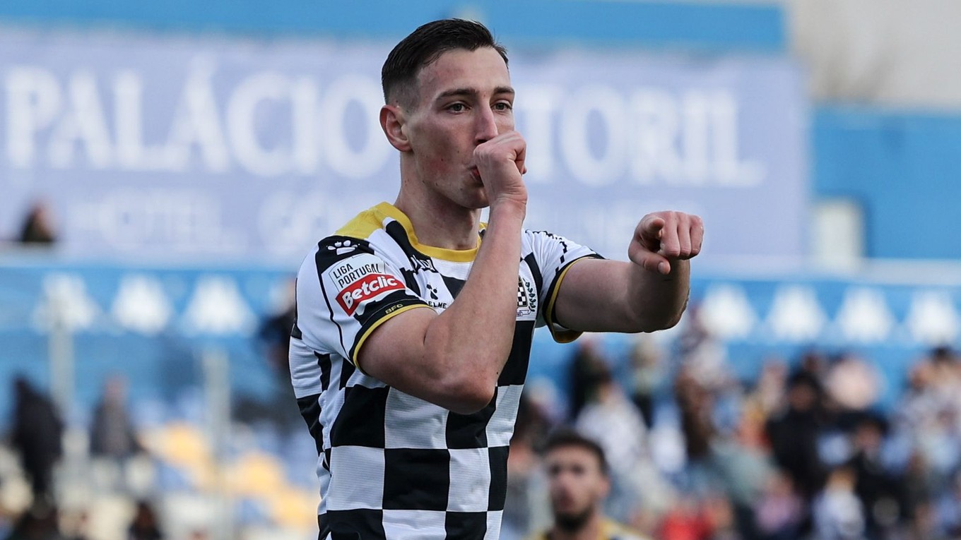 Slovenský futbalista Róbert Boženík.