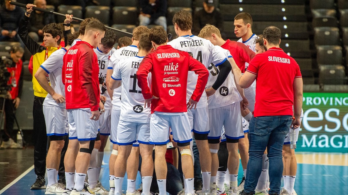 Slovenskí hádzanári.