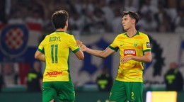 Zľava Fabian Bzdyl a Marek Okál (obaja Žilina)