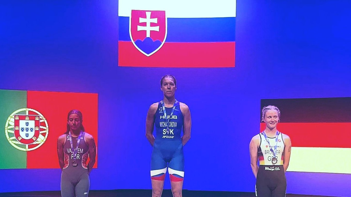 Zuzana Michaličková sa stala majsterkou Európy v šprinttriatlone. 