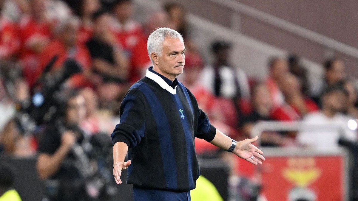 Tréner José Mourinho.