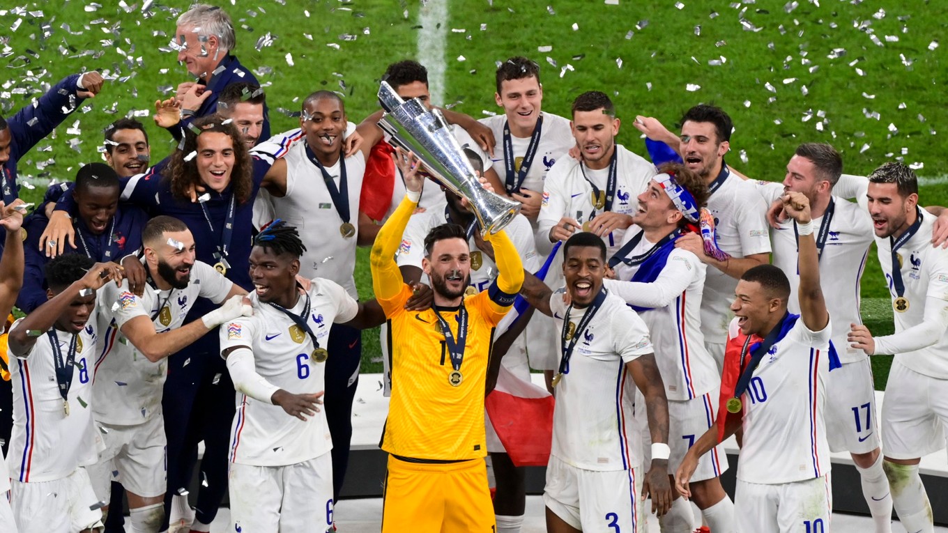 Francúzski futbalisti sa v roku 2021 stali víťazom Ligy národov. 
