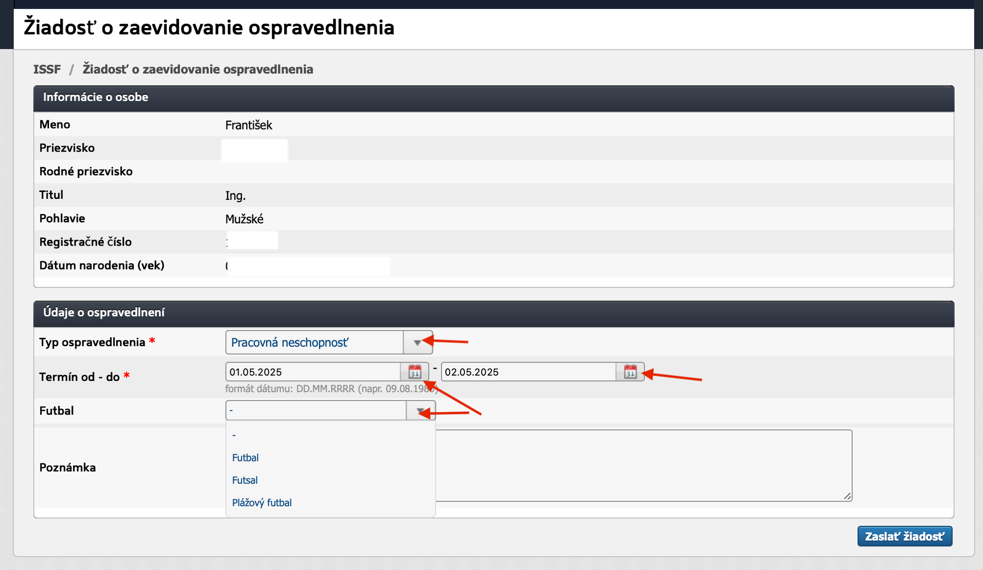 Žiadosť o zaevidovaie ospravedlnenia 1.png