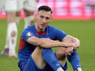 Róbert Boženík v reprezentačnom drese. 