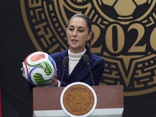 Mexická prezidentka Claudia Sheinbaumová.