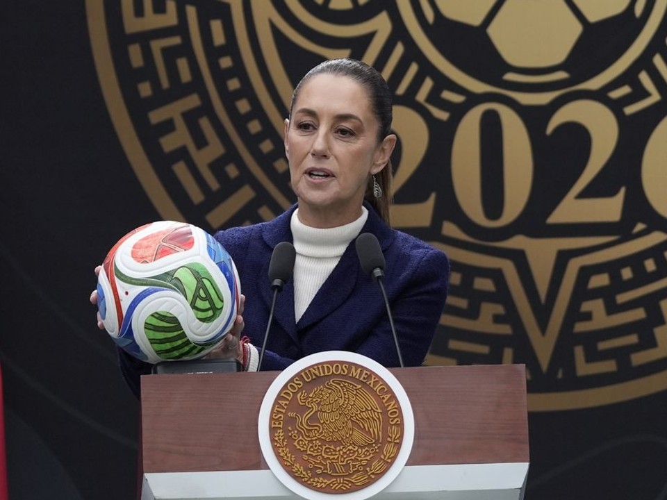 Mexická prezidentka Claudia Sheinbaumová.