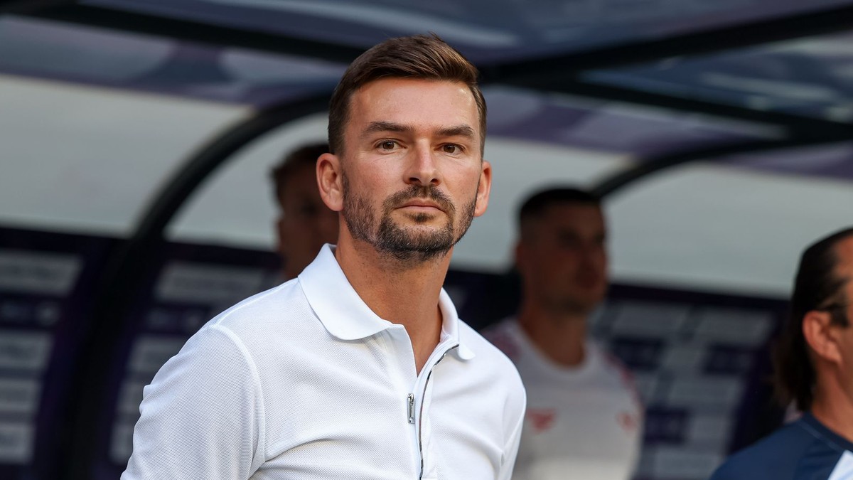 Tréner Michal Gašparík.