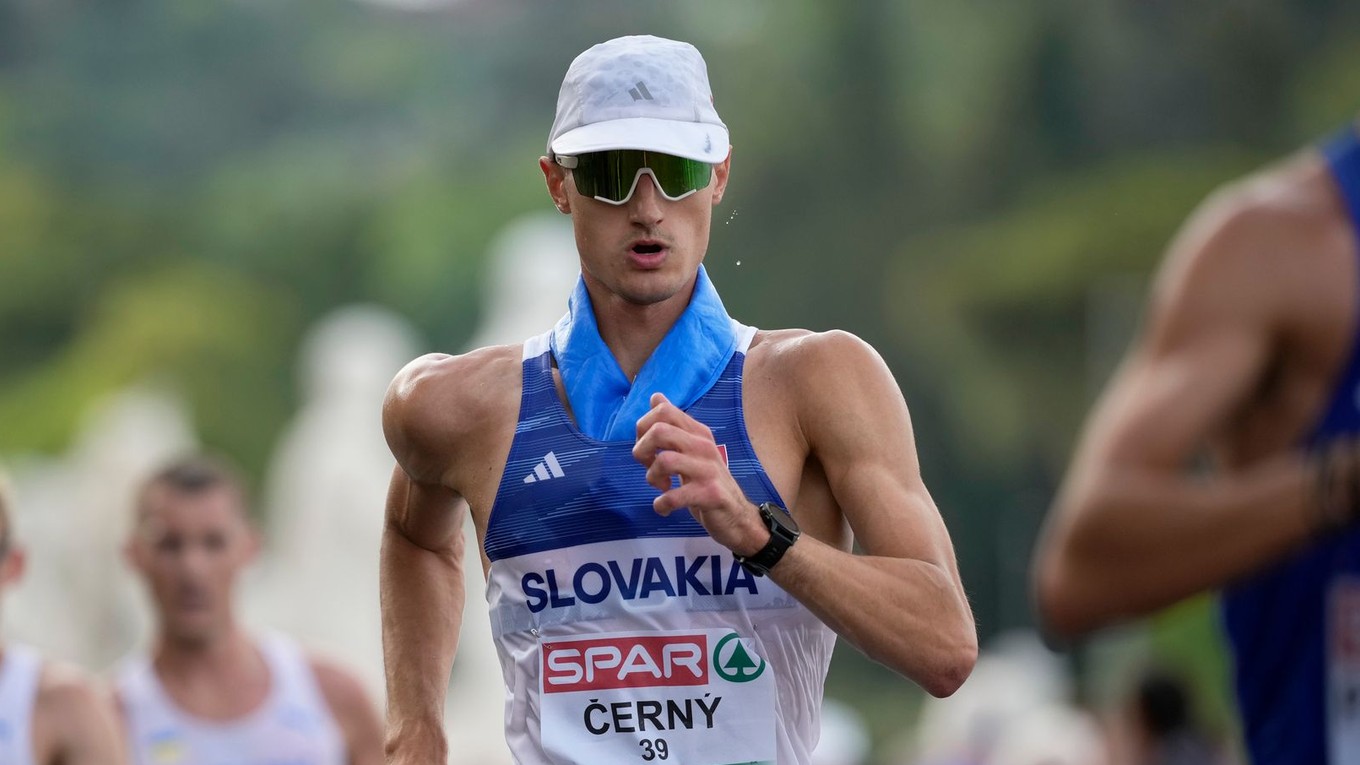 Dominik Černý: ONLINE prenos z chôdze na 20 km mužov na OH Paríž 2024.