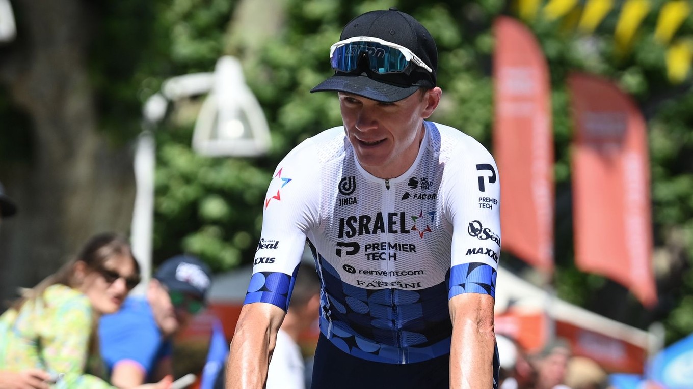 Štvornásobný víťaz Tour de France 
Chris Froome.