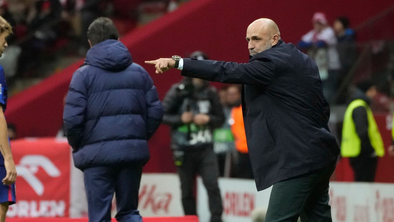 Tréner Poľska Michal Probierz.