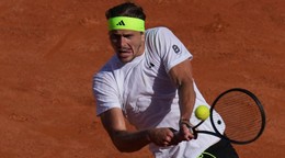 Nemecký tenista Alexander Zverev na turnaji ATP 1000 v Ríme. 