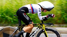Slovenská cyklistka Viktória Chladoňová.