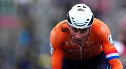 Mathieu Van Der Poel na MS v cyklokrose 2026.