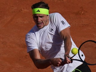 Nemecký tenista Alexander Zverev na turnaji ATP 1000 v Ríme. 