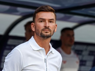 Tréner Michal Gašparík.