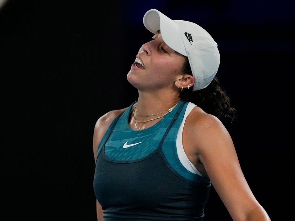 Americká tenistka Madison Keysová.