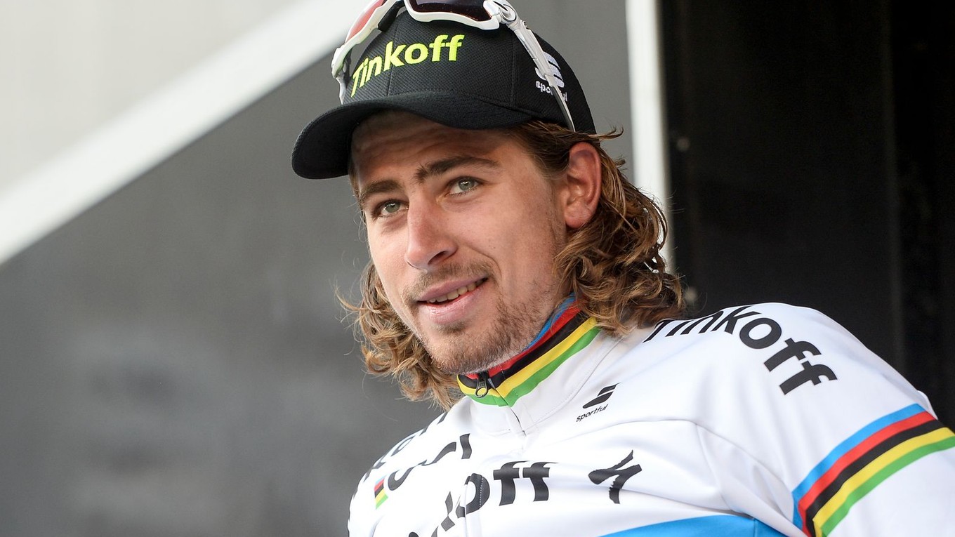 Slovenský cyklista Peter Sagan.