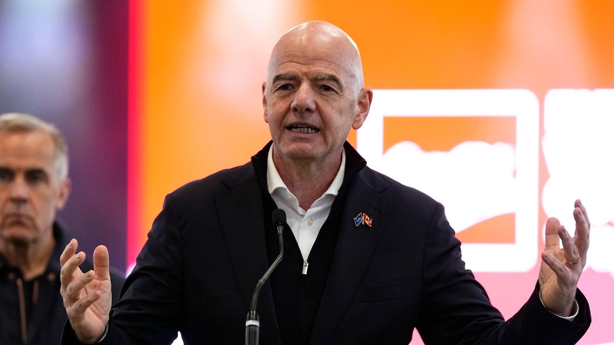 Prezident FIFA Gianni Infantino.