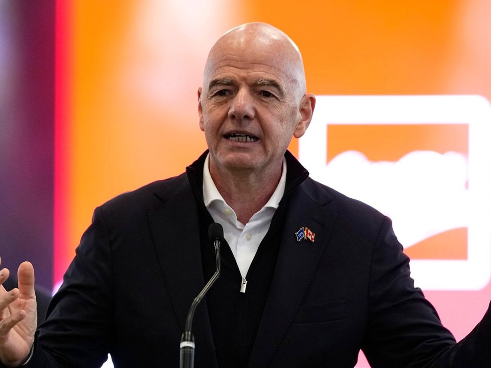 Prezident FIFA Gianni Infantino.