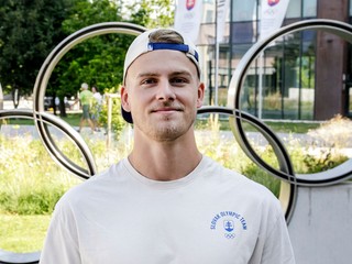 Matej Duša: ONLINE prenos z plávania 50 m voľný spôsob na OH Paríž 2024.