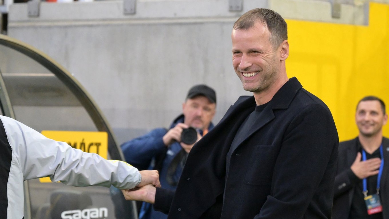 Sprava tréner Ondřej Smetana.