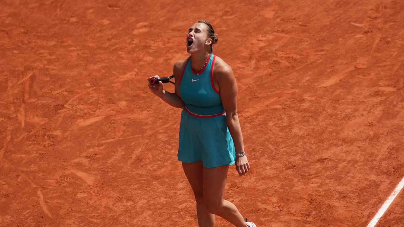 Bieloruská tenistka Aryna Sabalenková.