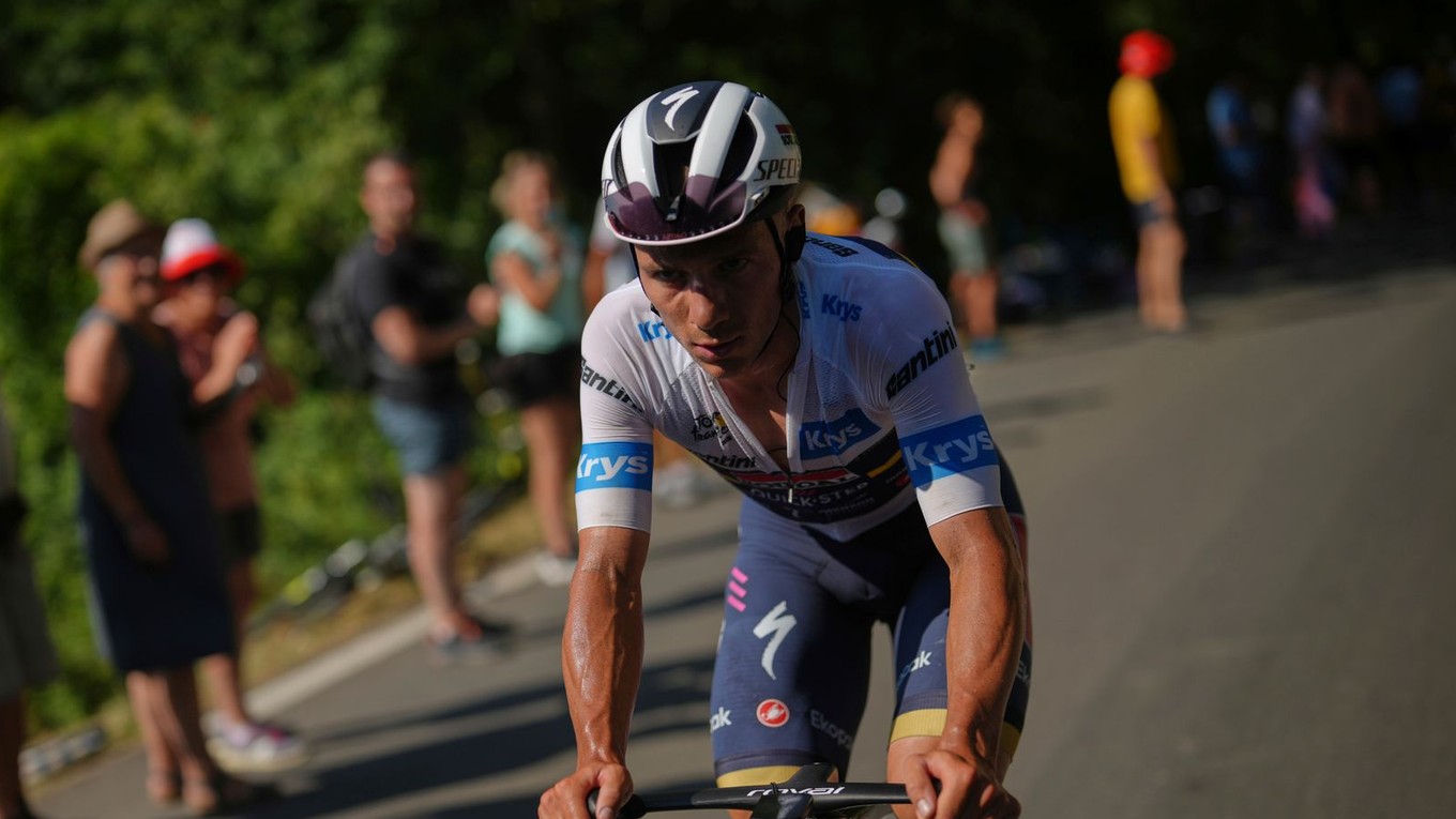 Remco Evenepoel na Tour de France 2025.