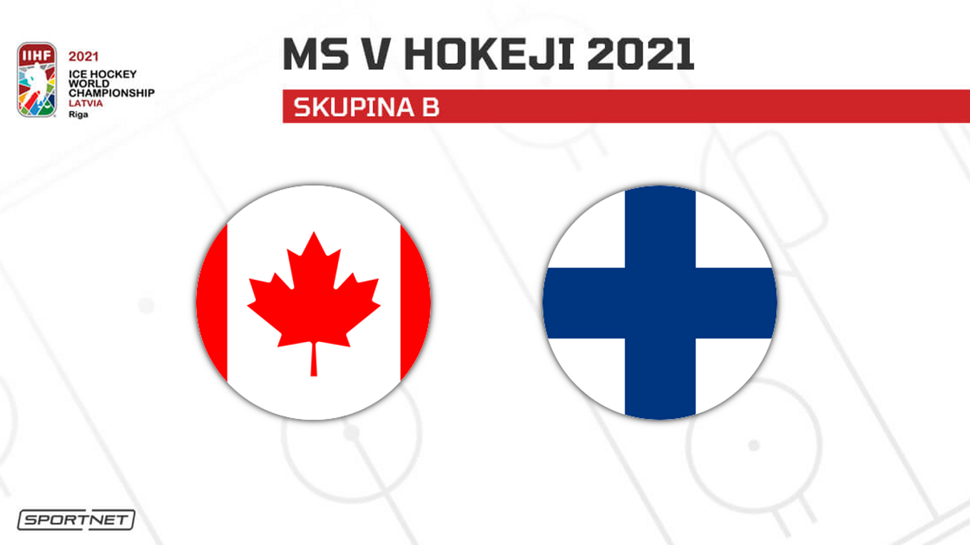 Kanada vs. Fínsko: ONLINE prenos zo zápasu na MS v hokeji 2021 dnes.