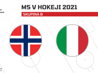 Nórsko vs. Taliansko: ONLINE prenos z MS v hokeji 2021 dnes.