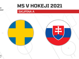 LIVE prenos z MS v hokeji 2021: Slovensko - Švédsko.