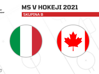 Taliansko vs. Kanada: ONLINE prenos zo zápasu na MS v hokeji 2021 dnes.