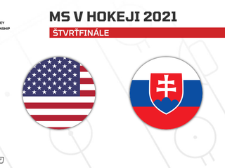 Slovensko vs. USA: ONLINE prenos zo štvrťfinále na MS v hokeji 2021 dnes.