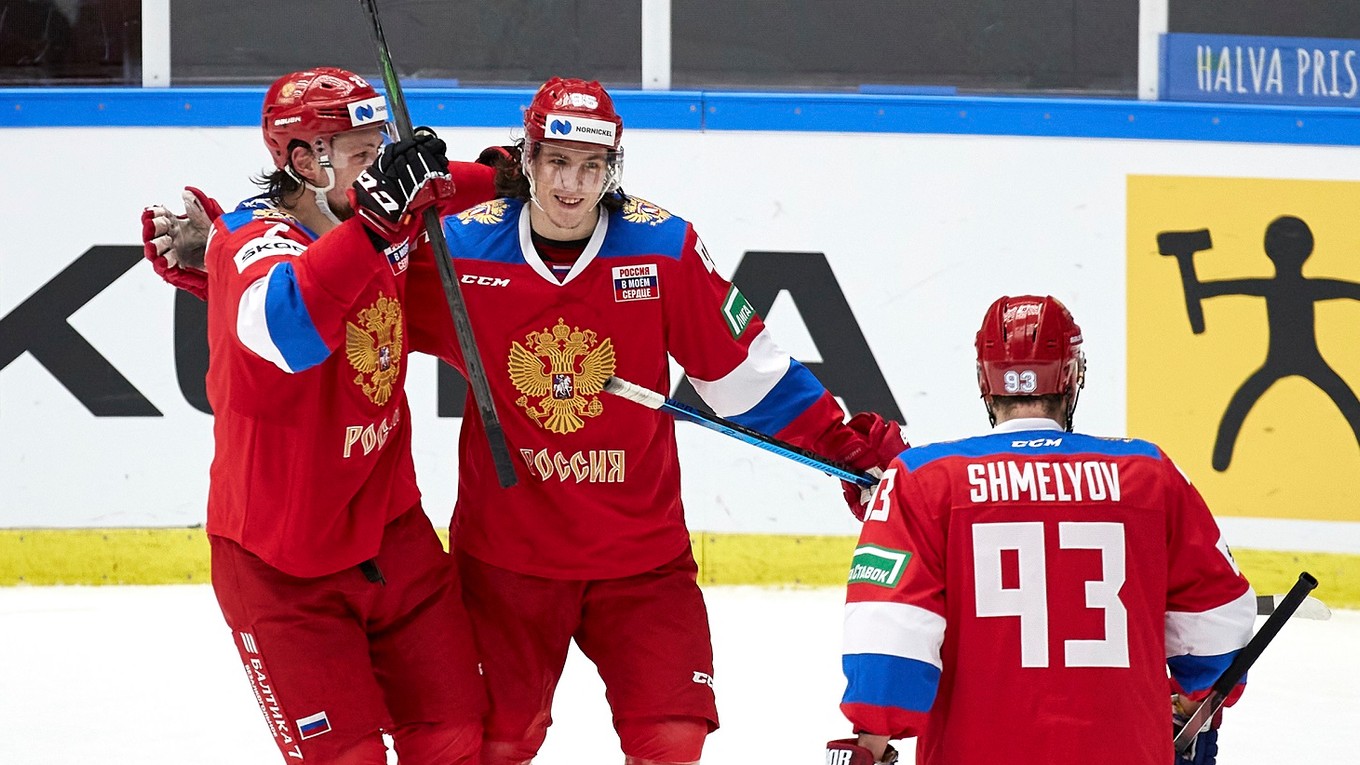 Rusko na MS v hokeji 2021.