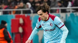 Leo Sauer v drese Feyenoordu Rotterdam.